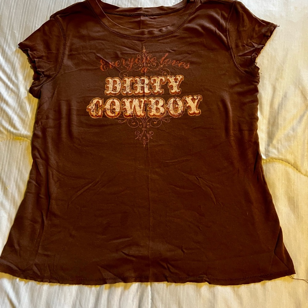 Brown Graphic Tee